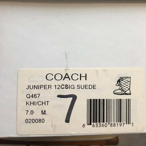 Coach boots - Picture 2 of 3